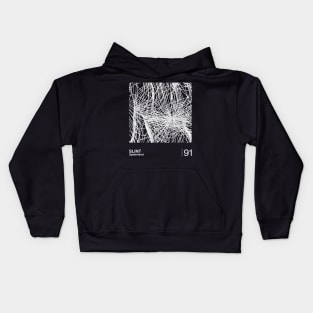 Spiderland / Minimalist Graphic Fan Artwork Design Kids Hoodie